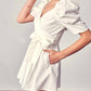 Do+Be - Wrap Front Side Tie Romper