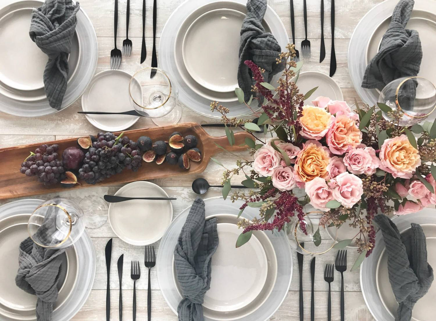 Borrowed Blu - Organic Cotton Napkins – Set of 4