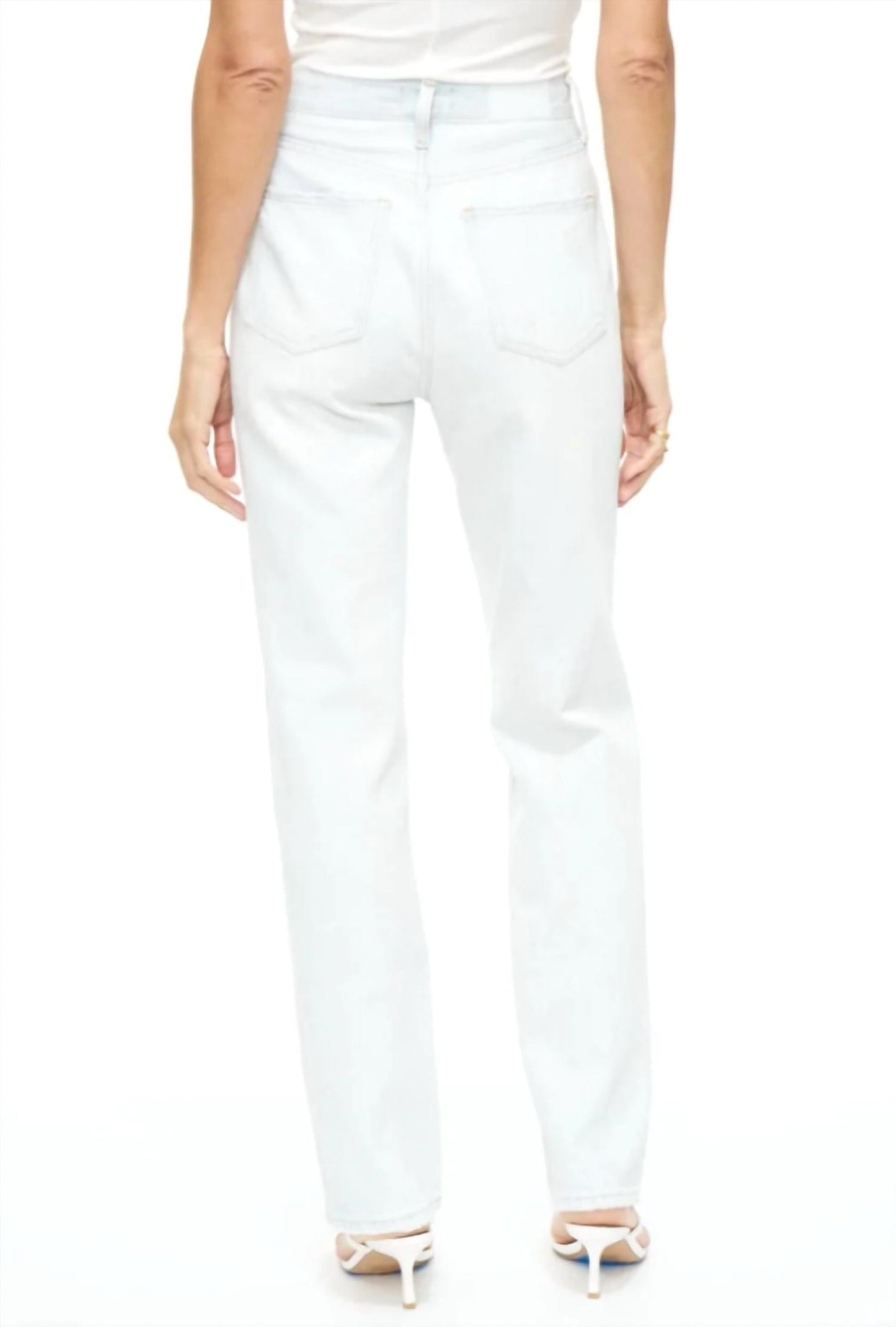 Pistola - Cassie Super High Rise Straight Leg Denim