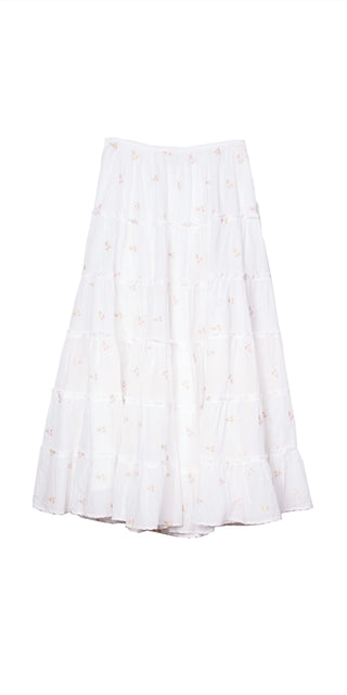 Ciao Lucia - Saia Bordada Coralie