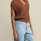 Z Supply - Lauden Crochet Polo Top