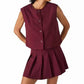 Steve Madden - Alessa Sleeveless Crewneck Top
