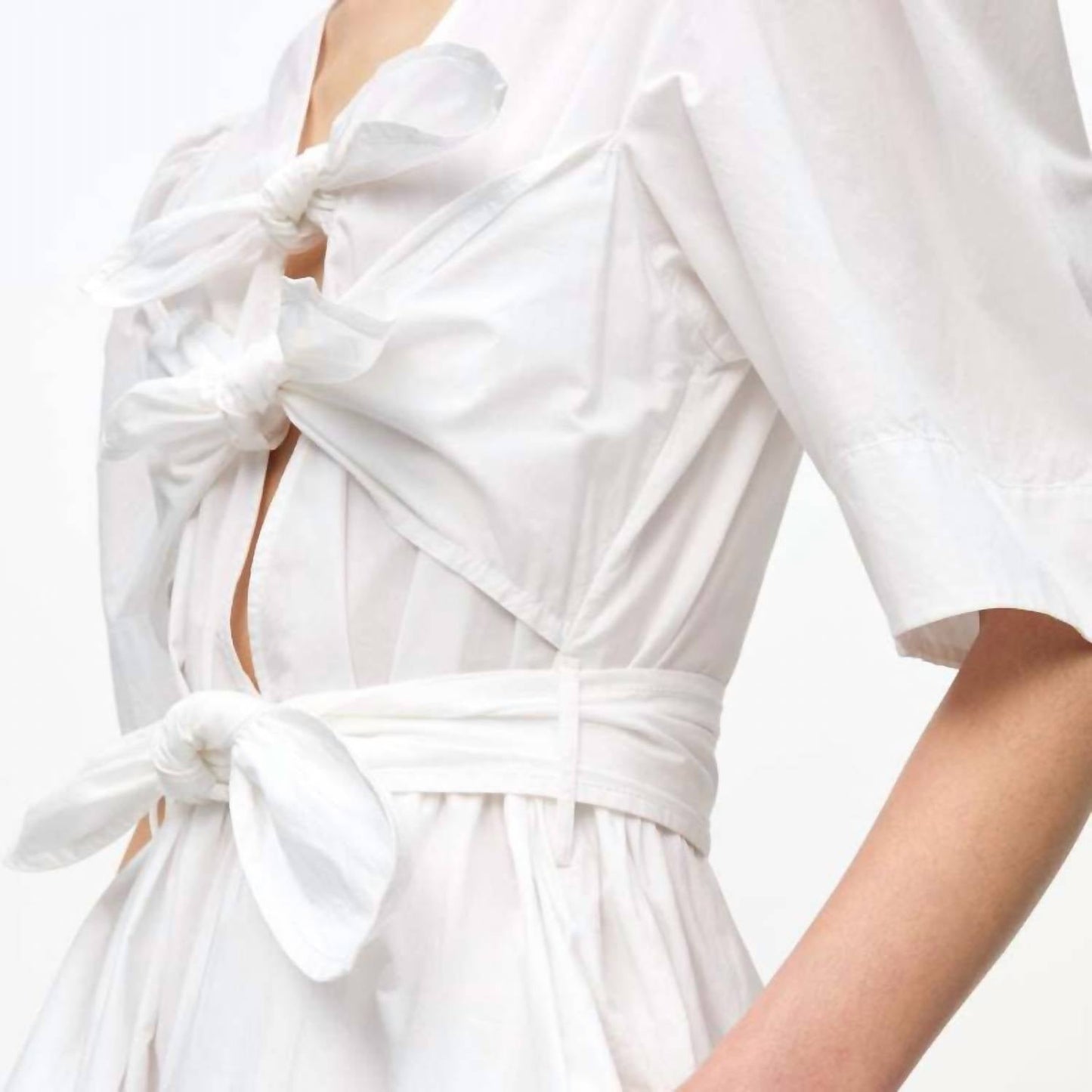 Ganni - Washed Stretch Midi Dress