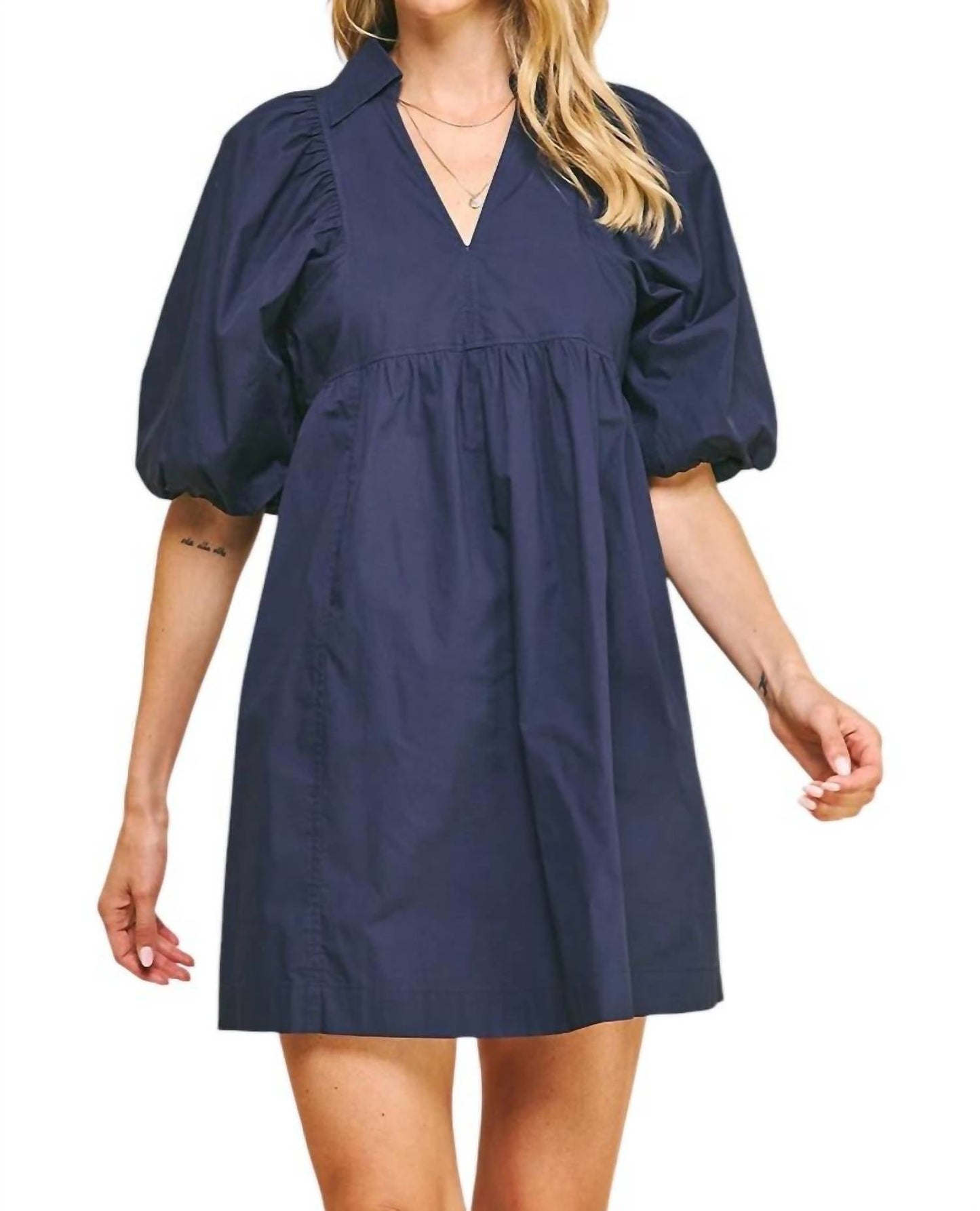 Pinch - Easy Essential Collared Mini Dress
