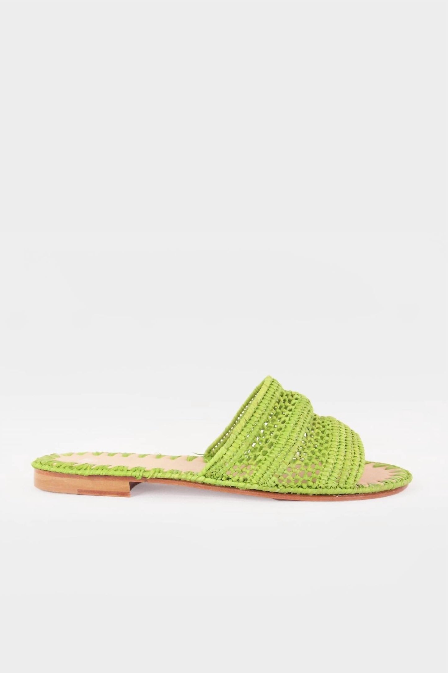 Melocotton - Women's Raffia Flat Sandal
