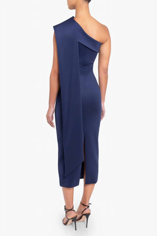Vestido midi preto Halo - Dolores Cocktail