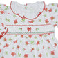 Baby Threads - Baby Girls Holly & Bows 2-piece Tunic And Legging Set