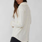 Free People - Raina Johny Collar Long Sleeve Tee