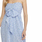 Entro - Floral Print Bust Tie Jumpsuit