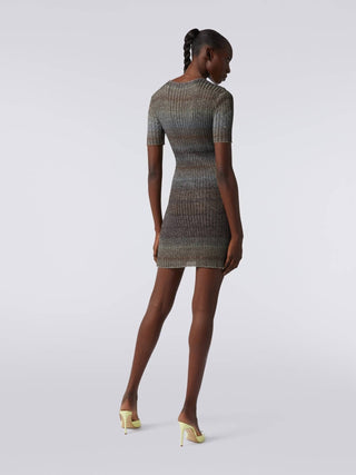 Missoni - Vestido gola redonda