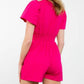 Thml - Smocked Waist Romper