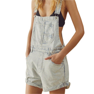 Free People - Macacão Ziggy Shortall Novidade