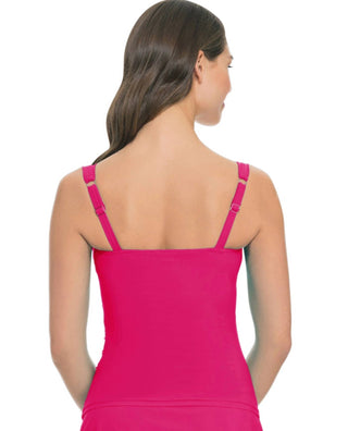 Perfil da Gottex - Top tankini franzido com aro e copa D