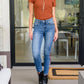 Judy Blue - Western Print Relaxed Jeans
