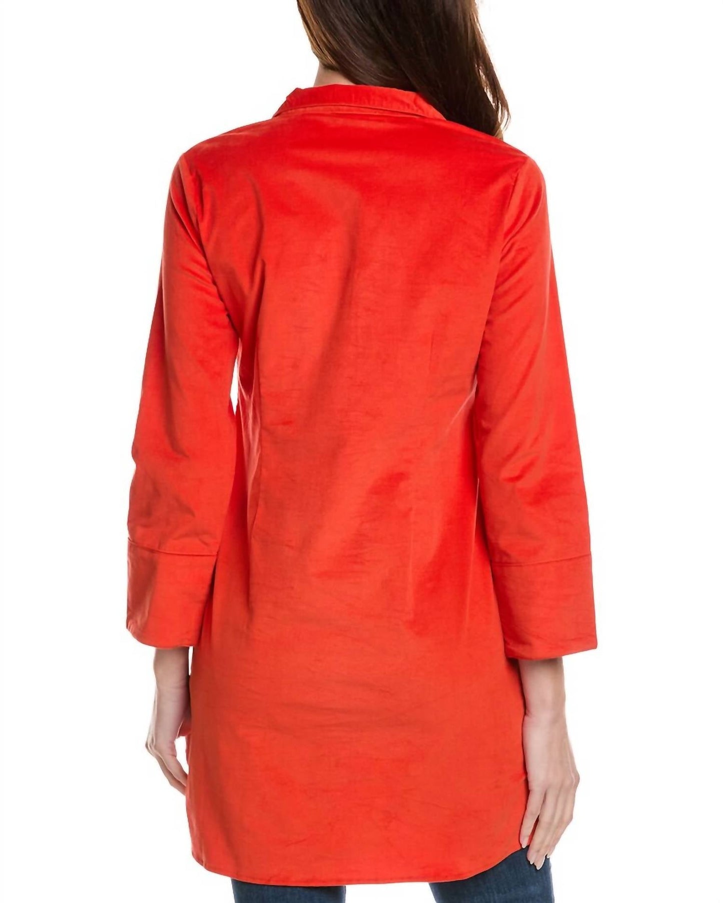 Sail To Sable - Corduroy Classic Tunic Mini Dress