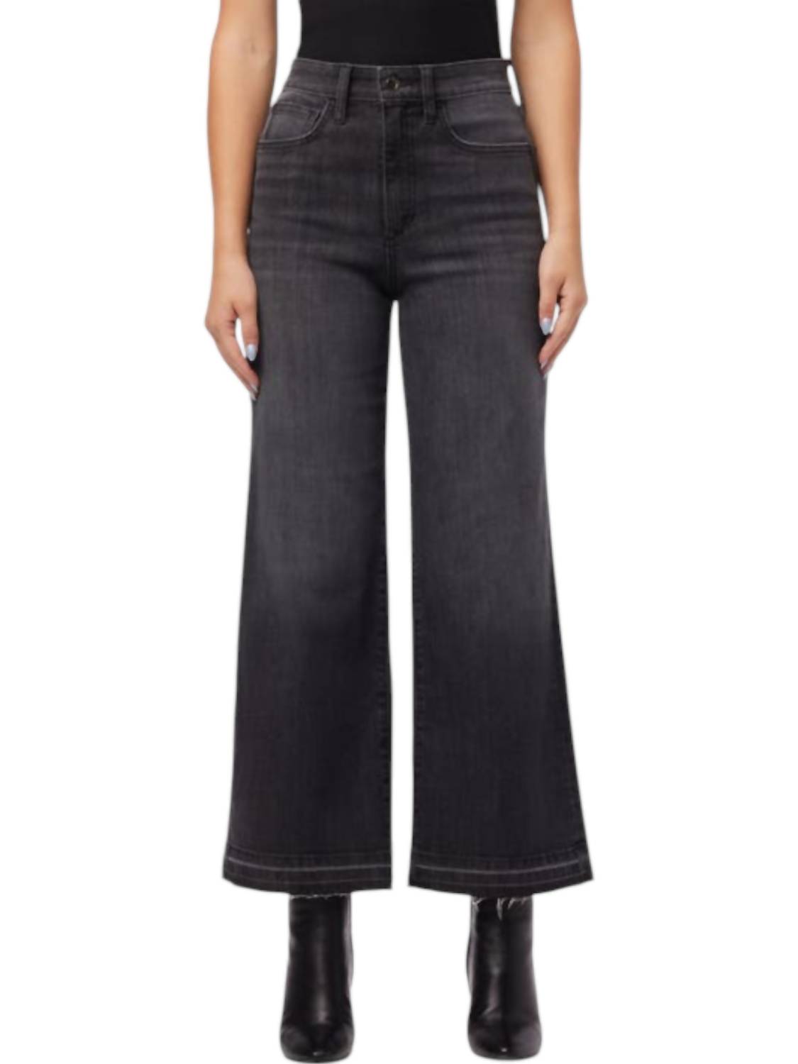Joe'S Jeans - Mia High Rise Wide Ankle with Cut Hem Jean
