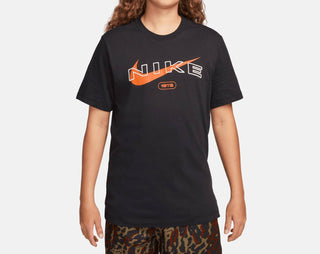 Nike - Camiseta Masculina com Logotipo Bordado Big Swoosh 1972