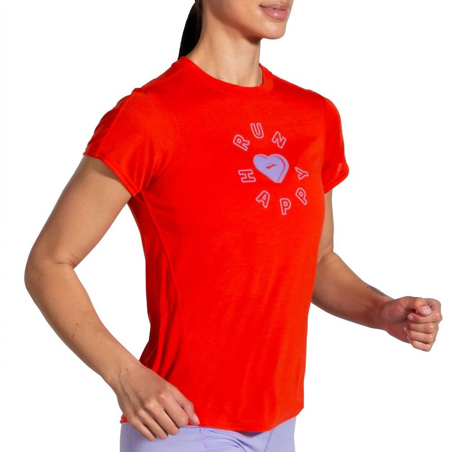 Brooks - WOMEN'S DISTANCE GRAPHIC SHORT SLEEVE T-SHIRT
