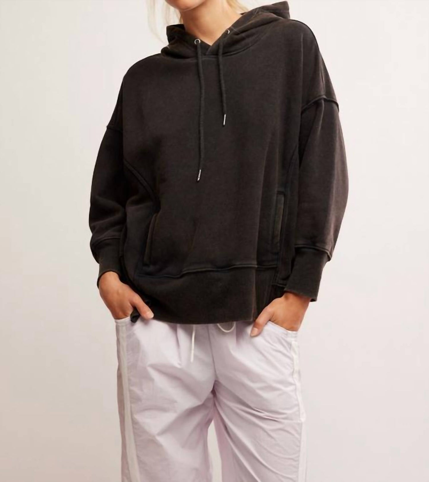 Free People - Sprint To The Finish Line Logo Sweatshirt