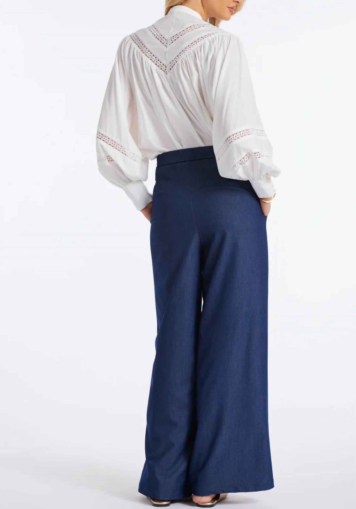 Bishop + Young - Marbella Tencel Wide Leg Pants