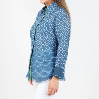 Dizzy-Lizzie - Women's Cape Cod Frayed Shirt