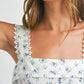 Mable - Floral Cutout Dress