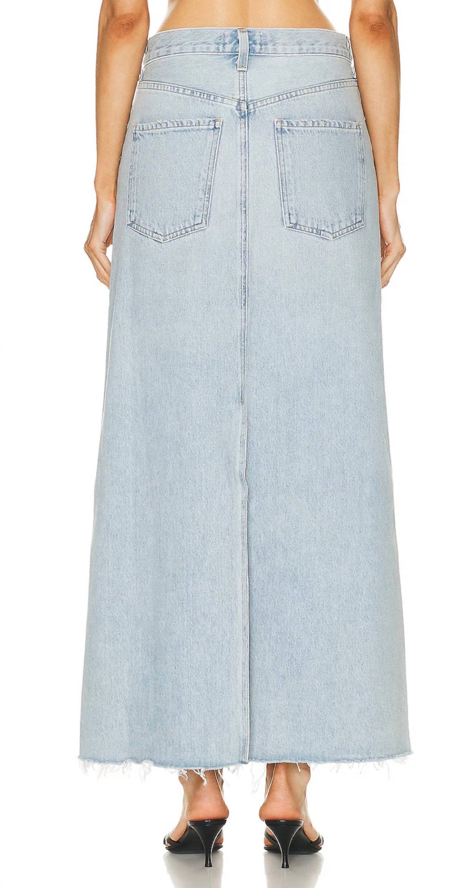 Agolde - Saia Longa Hilla