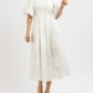 Olivaceous - Wilson Eyelet Midi Dress