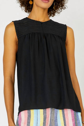 Current Air - Sleeveless Split Neckline Top