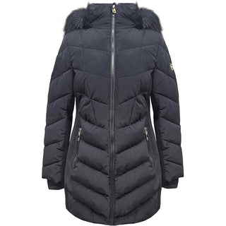 Michael Michael Kors - Women's Scuba Chevron Knee Length Coat