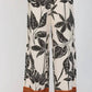Fate - Tropical Noir Palazzo Pants