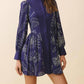 Tcec - Long Sleeve Button Front Dress