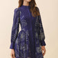 Tcec - Long Sleeve Button Front Dress