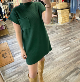 Entro - Ribbed Sweater Dress