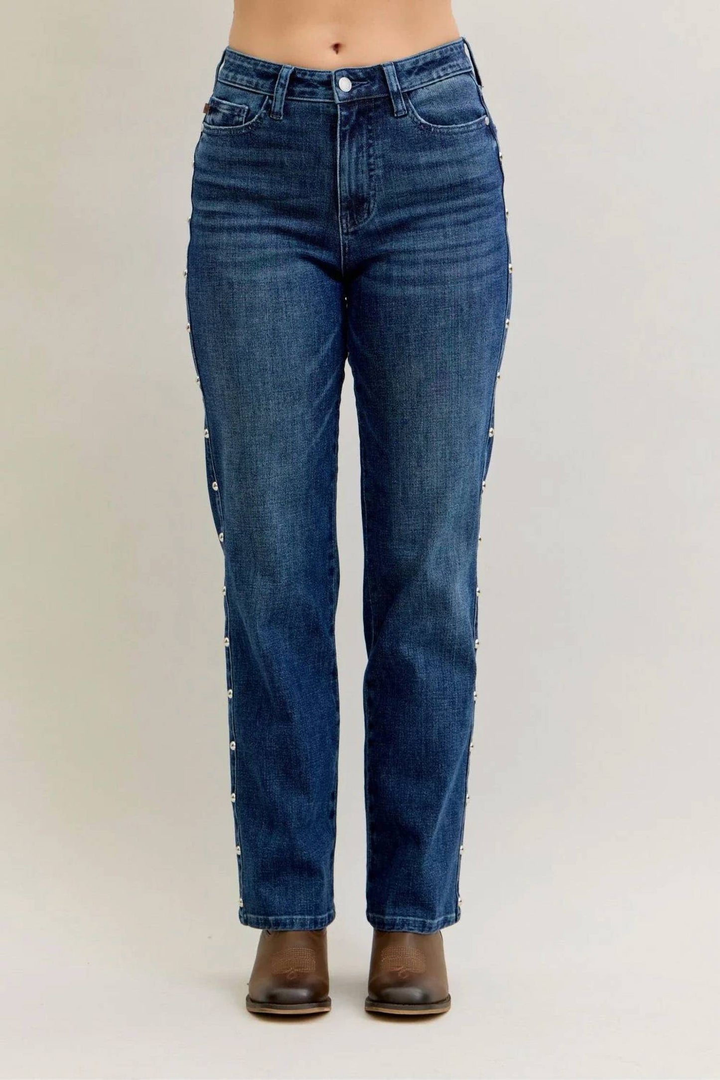 Judy Blue - High Waist Straight Leg Jeans