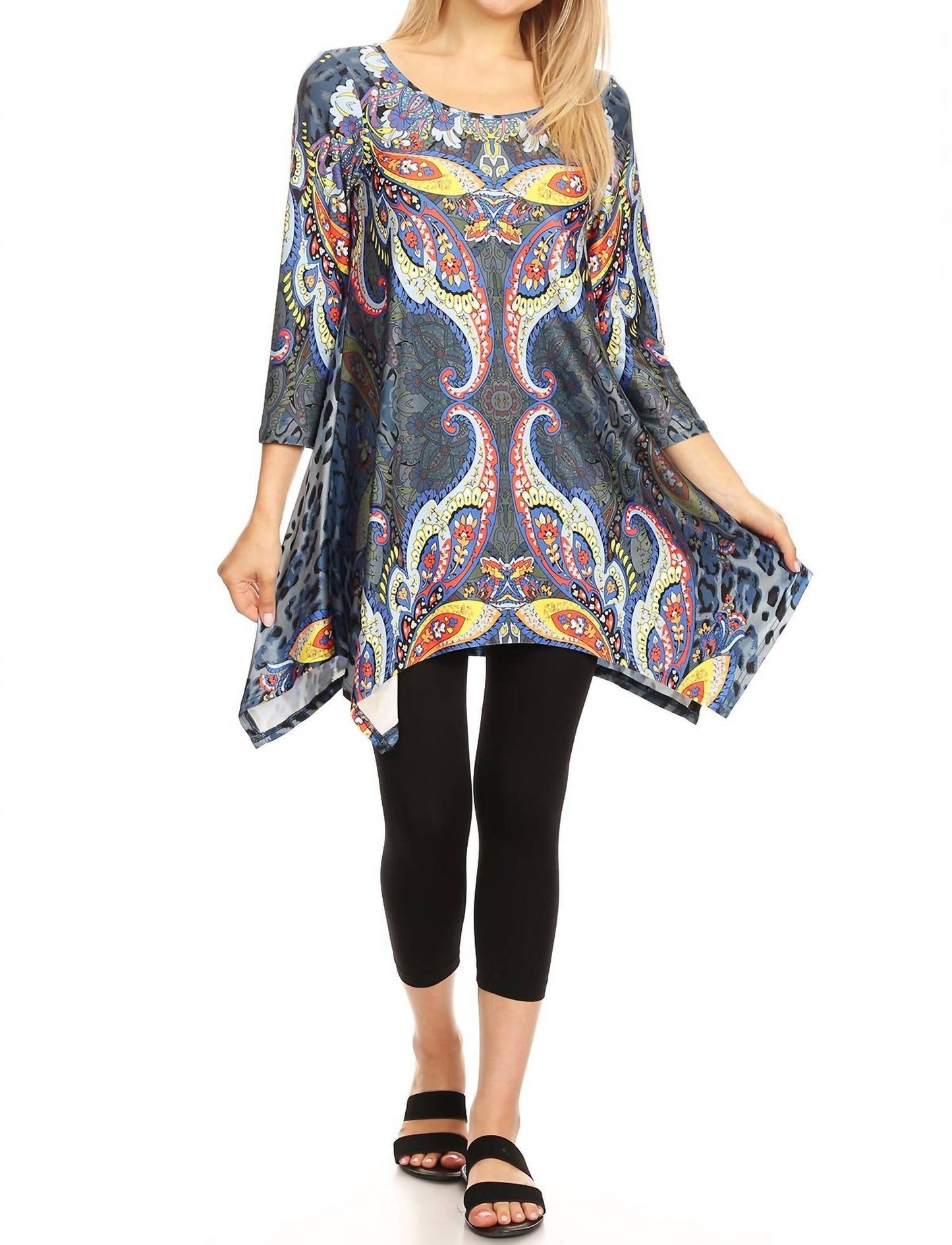 White Mark - Marlene Tunic Top