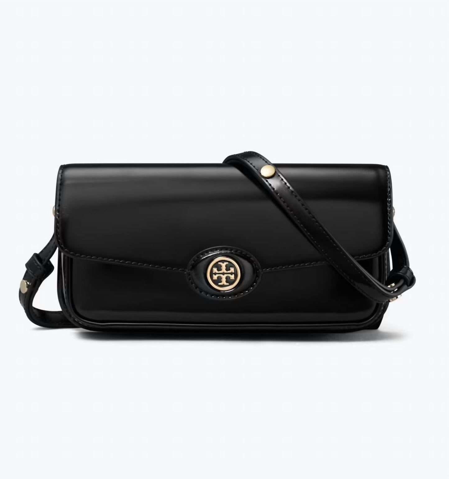 Tory Burch - Robinson Spazzolato E/W Shoulder Bag