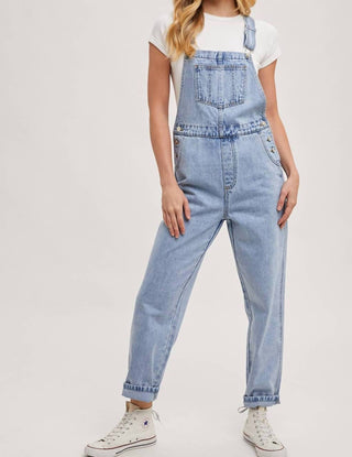 Bluivy - Denim Straight leg Overalls