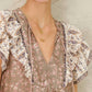 M.A.B.E. - Bani Print Frill Top