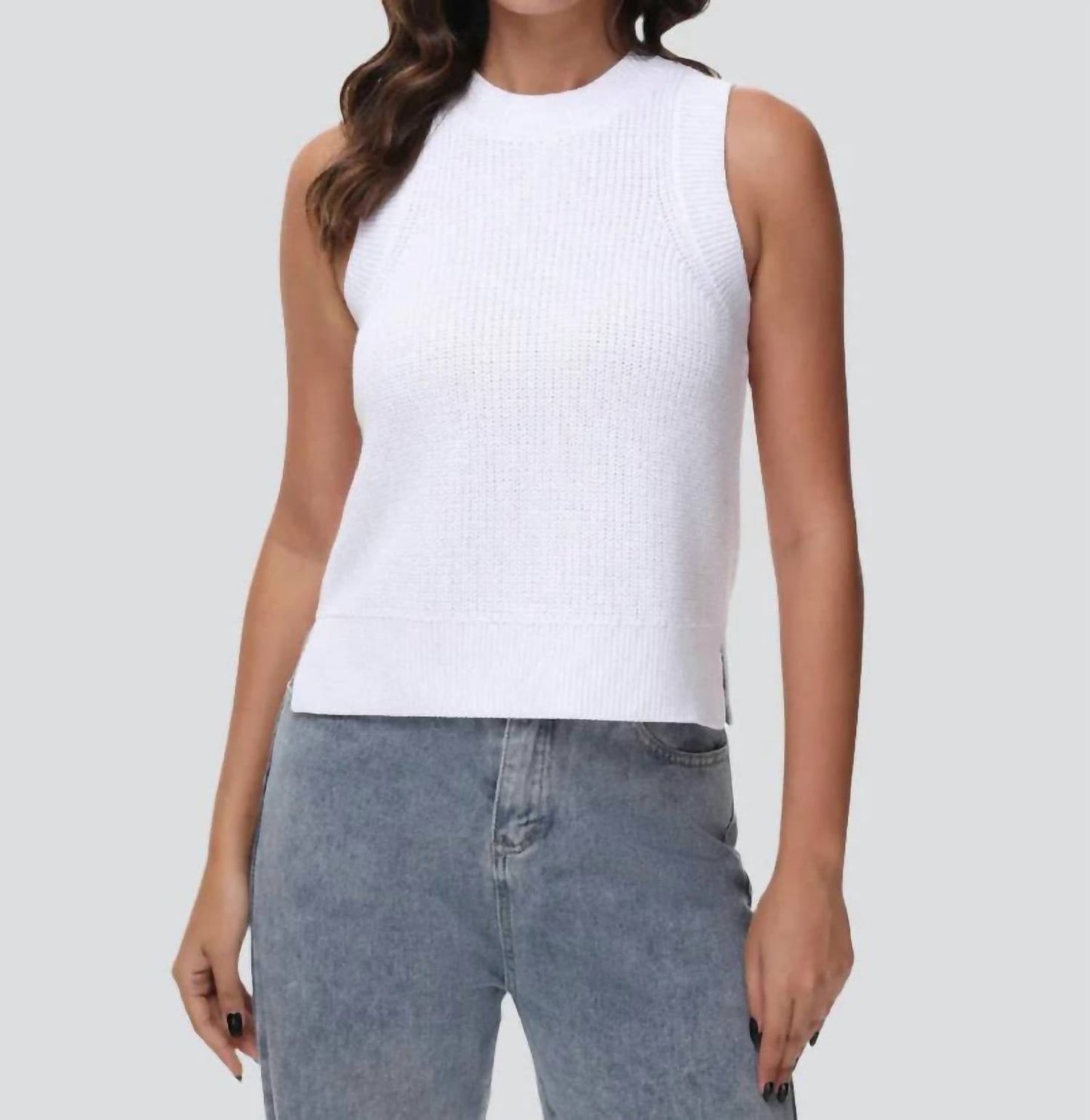 525 America - Demi High Crew Neck Tank