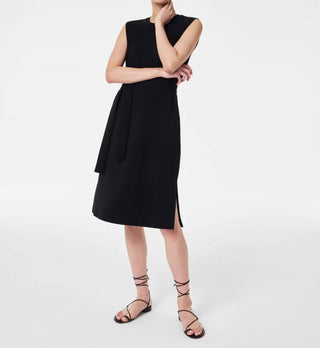 Spanx - Vestido sem mangas com amarração na cintura da Airessentials