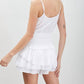 Do+Be - Wrap Smocked Waist Ruffle Dress