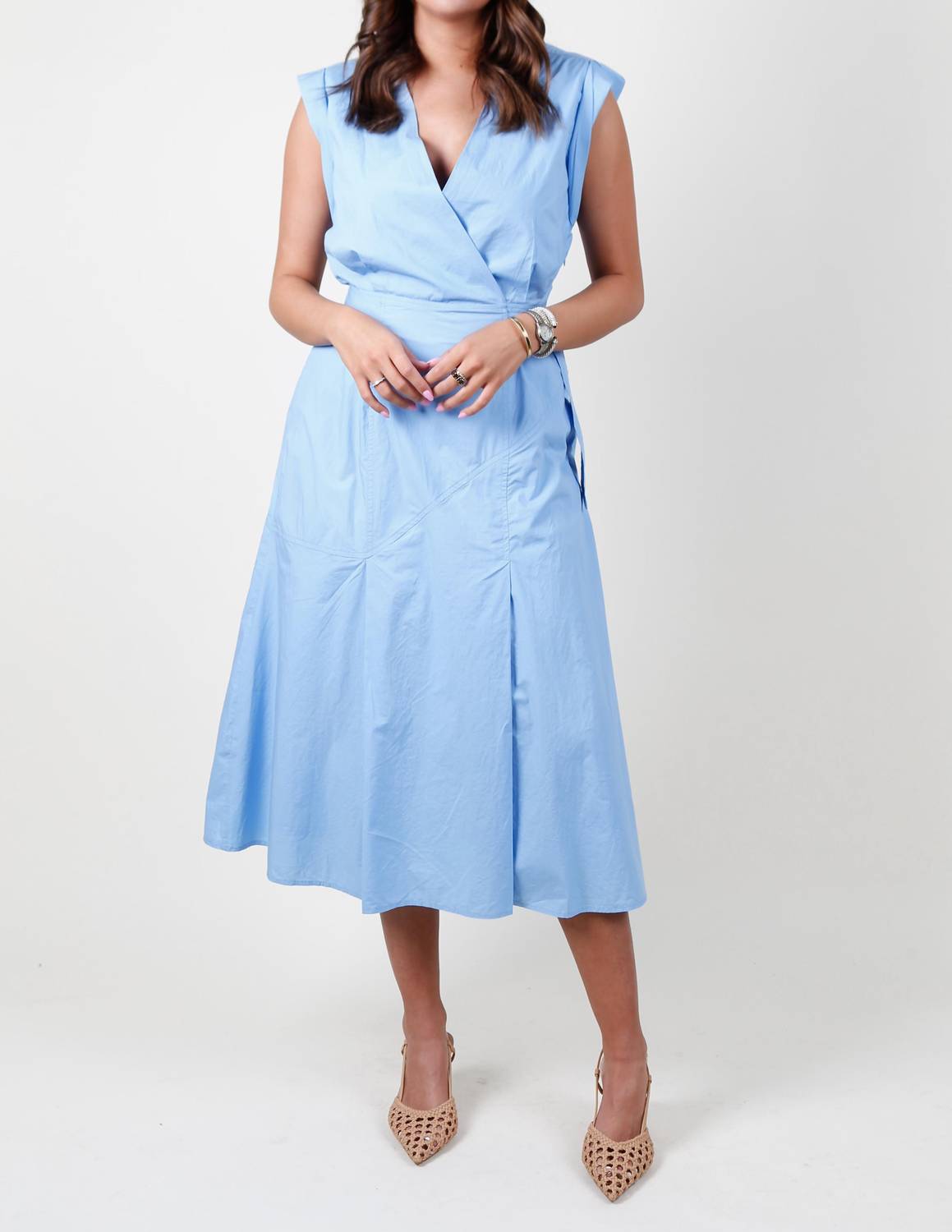 Derek Lam 10 Crosby - Arabella Belted Midi Dress