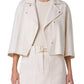 Akris Punto - Crop Boxy Biker Jacket
