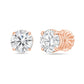 Diana M Jewels - 2.00 Cts Round Lab Grown Stud Earrings
