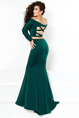 2Cute - Vestido de baile ombro a ombro