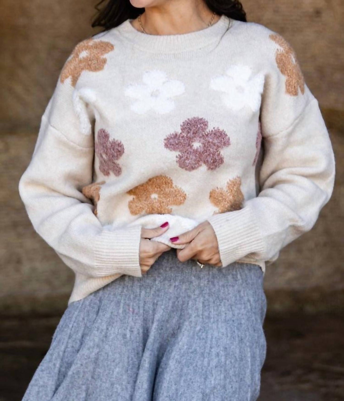 Bibi - Brooklyn Floral Sweater