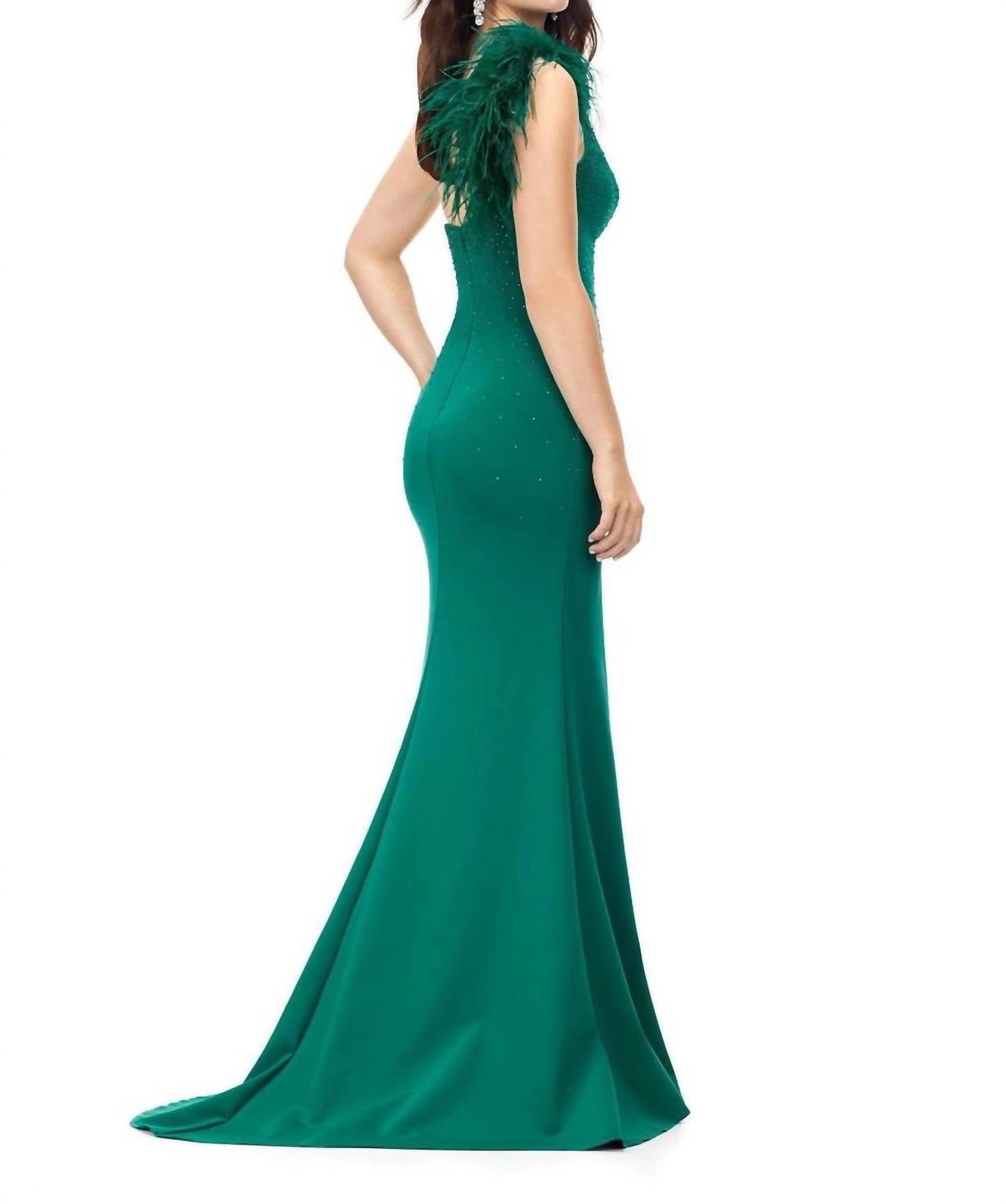 Ashleylauren - One Shoulder Prom Dress