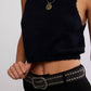 Free People - WARM FLUFF CROP TOP