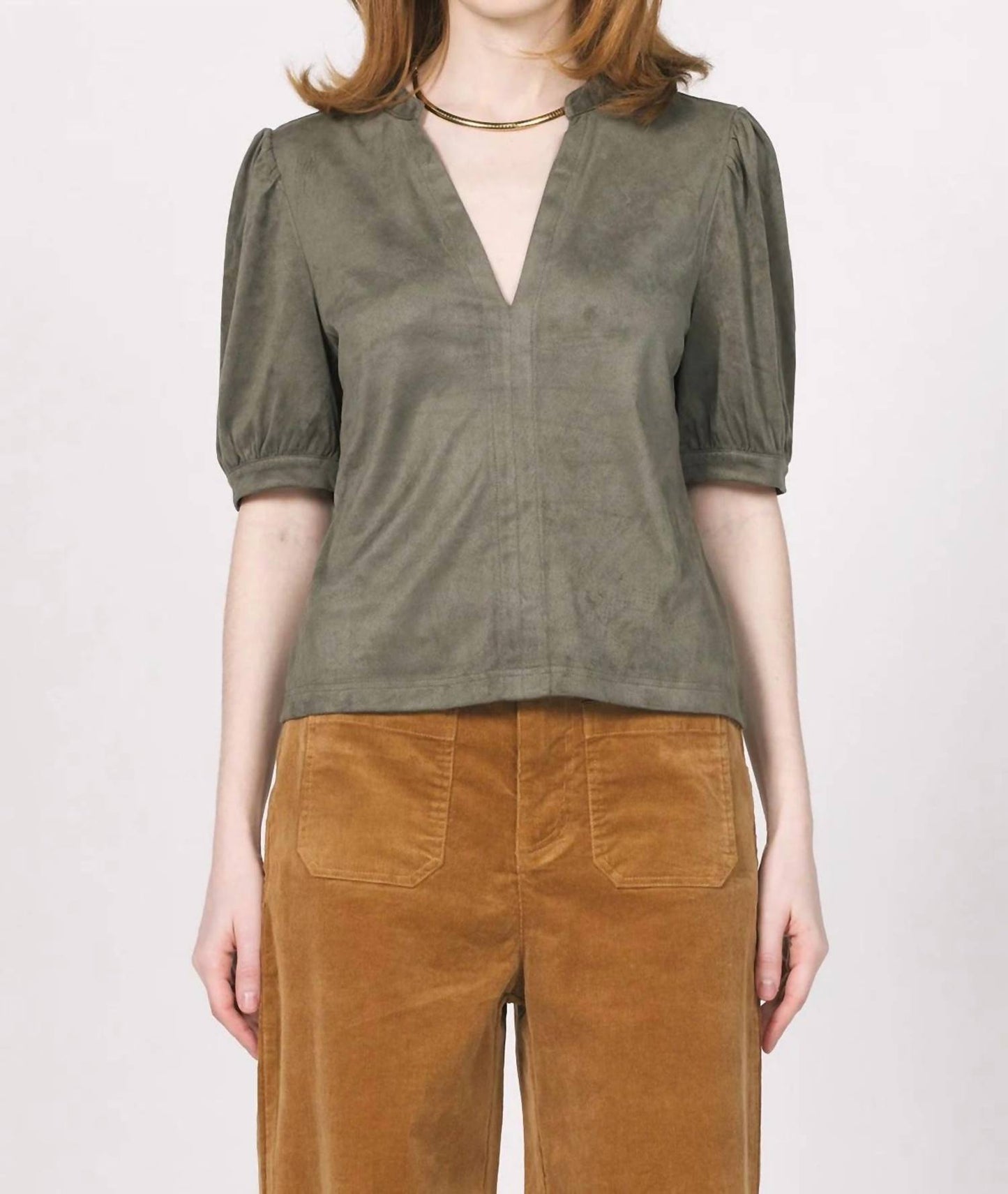 Another Love - Kalia Suede Top